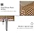 Grand patio 5-Piece Wicker Patio Furniture Set, Outdoor Sectional Conversation Sofa Couch Set with Beige Cushions Thickened Water Resistant Cushions and Glass Table for Lawn, Garden, Backyard