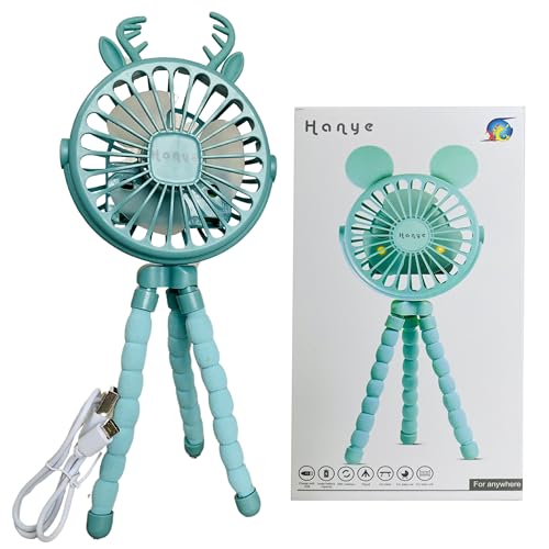Image of TINYBERG Handheld Portable USB Fan For Baby Strollers, Baby Crib, Baby Cot Bed, Baby Feeding Chair, High Chair, Home, Offices