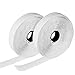 Price comparison product image Hook and Loop Tape, Etmury Self Adhesive Sticky Tape, Heavy Duty Hook Loop Tape Reusable Double Sided Sticky Tape Roll -White(5M)