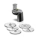 Bosch Series 6 MUZS68VL VeggieLove Set for Series 8 OptiMUM and Series 6 stand mixers, Continuous-Feed Shredder with 5 Discs, in Black