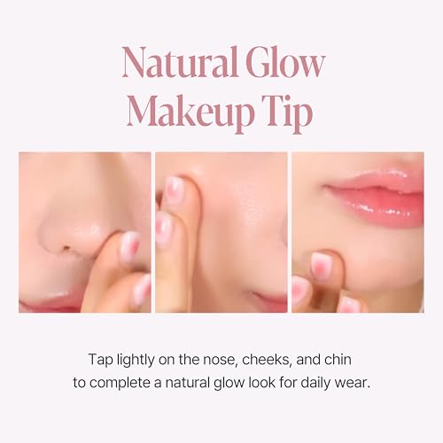 Image of Espoir Bare Glow Lip Balm #1 Ditto Pink | Natural Sheer Color Moisturizing Lipstick, Comfortable Finish, Nourishing & Long-lasting Hydration, Cruelty-Free, Korean Makeup, 0.1 oz.