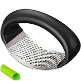 Stainless Steel Garlic Crusher - 2026 New Garlic Crusher,Home Kitchen Utensils Portable Manual Garlic Crusher, Home & Kitchen Garlic Press. (1)