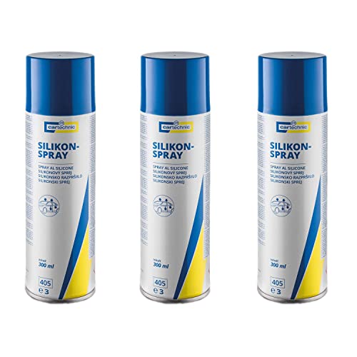 CARTECHNIC 3X Silikonspray Gleitmittel Trennmittel Pflegemittel Schutzmittel 300 ml