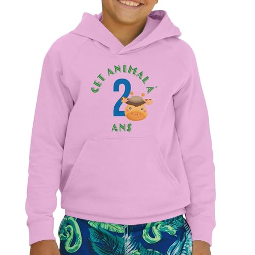 Sweat à capuche enfant chaud et robuste pour éviter les coups de froid à 2 ans - 2