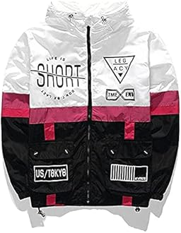 AITFINEISM mens Lightweight Windbreaker Jackets Windbreaker Jacket
