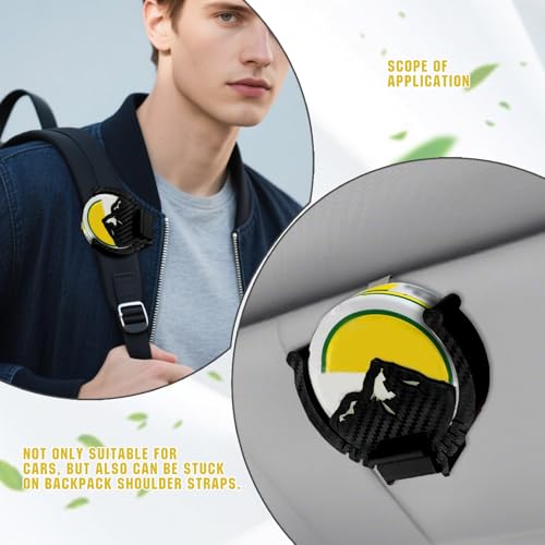 Image of Car Visor Clip Holder for ZYN,Suitable for cans of 2.75 inch*0.78 inch,Universal high-Temperature Resistant Sun Visor Accessories for Bag cansInterior Car Accessories for Organization(Mountain)