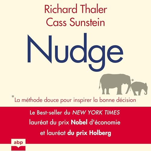 Nudge Audiolibro Por Cass Sunstein, Richard H. Thaler arte de portada