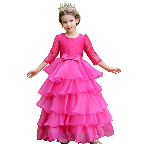 Ropa vintage niños niña fiesta de boda y vestidos de bola tradicionales