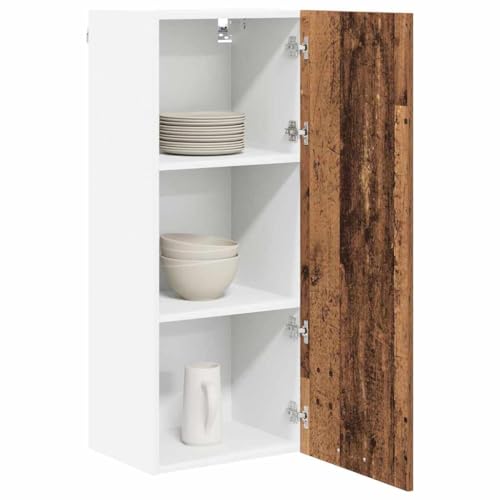 Armoire de rangement moderne pour libérer le sol : étagère murale cuisine 40 cm de large