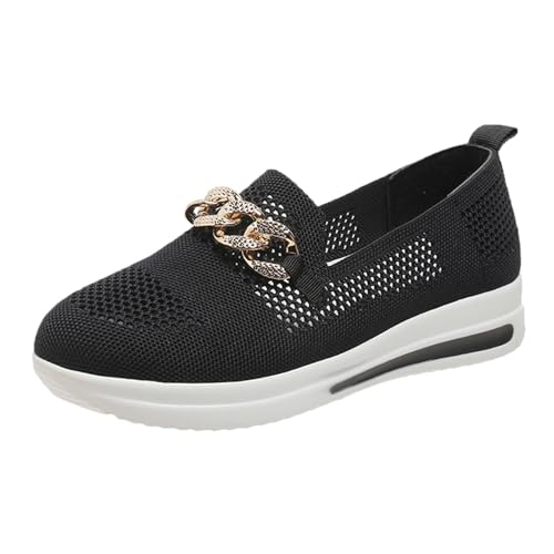 Chaussures de marche pour femme légères larges et confortables en mesh