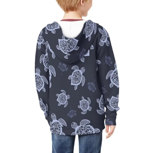 Pinupub Winter Zip Up Hoodies For Boys Girls Travel School Long Sleeve Hoodie Coat With Pockets4