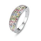 MIT VIEL LIEBE ZUM DETAIL – Der Ring aus unserer Modeschmuck-Kollektion ist aus hochwertigem Messing und hat eine Rhodium Beschichtung. Klassisch, Zeitlos, Elegant: Unsere Designer haben hier ein einzigartiges Schmuckstuck entwickelt, welches nahezu perfekt zu jedem Outfit kombinierbar ist.