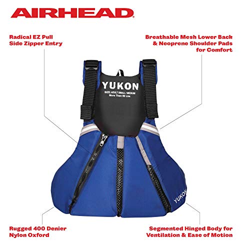 Yukon Charlie's Sport Paddle Life Vest, Sapphire Blue, Large/XL (13007-05-B-SA) - image 2