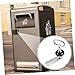 IWOWHERO Triangle Electric Cabinet Lock for Outdoor Trash Can Weatherproof Cabinet Toolbox Lock