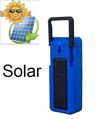 Image of RSCT 36 LED Solar High-Bright Light with Android Charging Support Rechargeable LED Emergency Light (36 LED+ Solar) - 7.80 Watts, Multicolor, Rectangular (Color May diffrent)