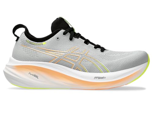 Tênis Asics Gel-nimbus 26 Masculino - Cinza/amarelo - 42