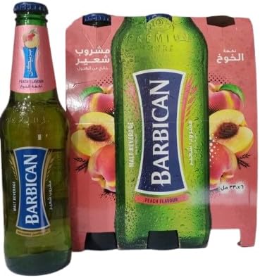 Barbican Non-Alcoholic Malt Drink Beer Bottle-330 ml Peach