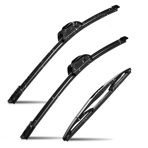 3 Wipers Factory Replacement for Honda Pilot 2016-2022 Original Equipment Windshield Wiper Blades Set 26