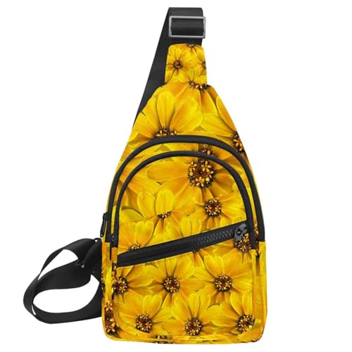 Sac bandoulière jaune Daisy pour libérer vos mains en ville