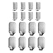 Produktbild Yoodeet Adhesive Hook, Heavy Duty 3 m Ultra Strong Waterproof Stainless Steel Wall Hook Rack Hangers, Coat, Key, Bag, Home, Kitchen, Bathroom Hand Towel (Set of 16)
