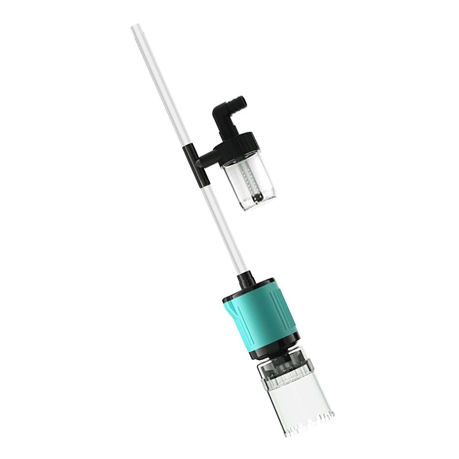 Limpiador de Grava eléctrico for acuarios, Potente Limpiador de peceras con Bomba de sifón, Ideal for Agua y peceras, Herramientas de Limpieza de Grava al vacío