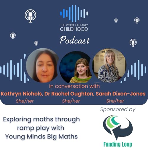 Exploring maths through ramp play with Young Minds Big Maths Podcast Por  arte de portada