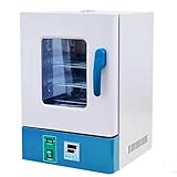 Horno de convección, horno de secado por chorro de aire forzado, temperatura ajustable de 5 a 250 °C para pruebas de laboratorio