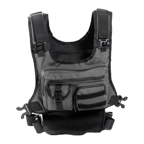 Menolana Chest Rig Bag Cycling Accessory Pack Storage Versatile Gear Convenient Men Women Chest Pack Backpack Running Vest for Walking