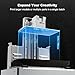 MAGFORMS MateForm Air 4 Resin 3D Printer, Ultra-High Precision LCD Printer with 14.85μm Resolution, Industrial Grade MSLA Printer with Heater & Air Filter, Large Build Volume 8.98 x 5.05 x 9.84 Inch