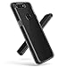 Ringke Fusion Compatible with Oneplus 5T Case Crystal Clear Minimalist Transparent PC Back TPU Bumper Drop Protection Scratch Resistant Natural Shape Protective Cover for Oneplus5T - Smoke Black