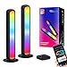 Smart LED Lightbar, WiFi RGBIC, retroilluminazione LED, dimmerabile, lampada da gioco Sync con musica e app, compatibile con Alexa & Google Assistant, Ambient Light Bar per TV, PC, camera da letto