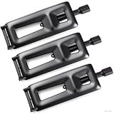 Shengyongh CC29251 (3-Pack) 16 inch Cast Iron Burner Replacement Parts for Members Mark Y0101XC Y0660LP Y0600LP2 Y0005XC-2 Sam's Club, Grand Hall Y0005XC, Y0005XC-1 CISC Gas Grill