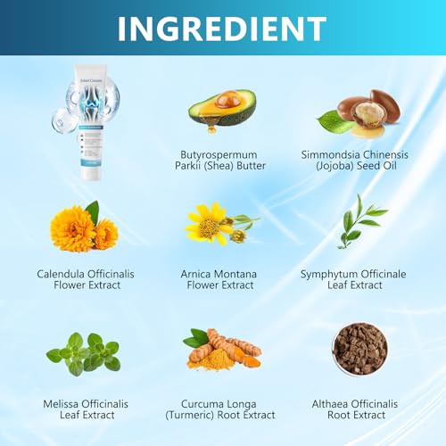 iekufes Creme para articulações e ossos, creme para atividades articulares em todo o corpo, costas,