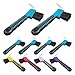 Hoof Care Brush Tool -Double-End Hoof Pick, Sturdy Equestrian Grooming Pick | Easy to Hold Hoof Pick with Comfortable softt Touch Handle, Versatile Grip Hoof Scraper for Horse Lover
