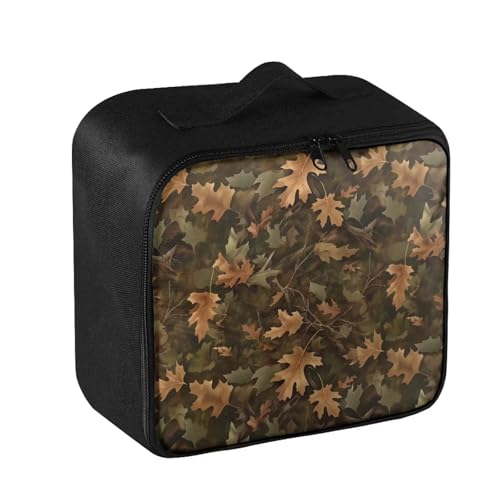 Image of Gomyblomy Vintage Hunting Camo First Aid Kit Empty Portable First Aid Kits Bag for Hiking Travel Medium Emergency Medical Kit for Cars Home Medicine Bag Medical Supplies Bags