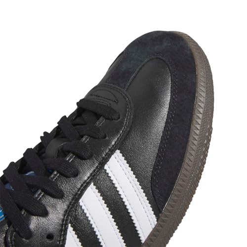 Image of adidas Men's Samba ADV Skate Shoes - Core Black /Cloud White /Gum, Size: 11.5
