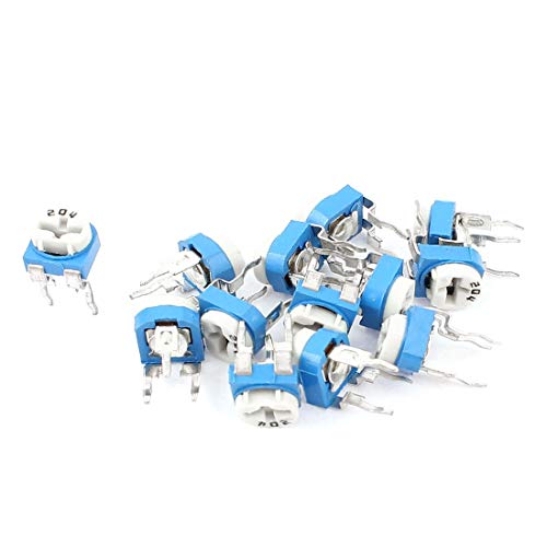 New Lon0167 13Pcs DVD Featured VCD 200k Ohm reliable efficacy Trim Pot Potentiometer Top Adjustable Resistor(id:744 20 02 8cb)