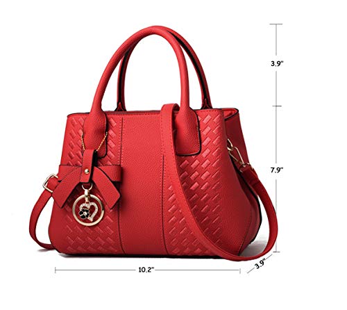Image of Purses and Handbags for Women Fashion Ladies PU Leather Top Handle Satchel Shoulder Tote Bags