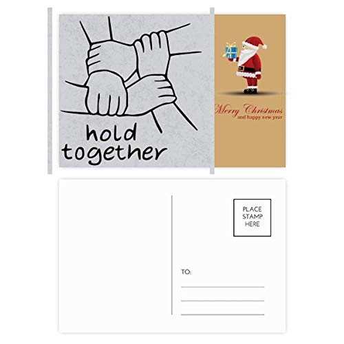 Cartes postales Hold Together lot de 20 pour décorer votre bureau et écrire à vos proches