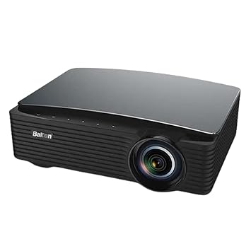 BAKON (BT-855 PRO MAX) Bluetooth 5.1 Projector with Advanced Technology, brightnes 8500 lumens Contrast: 10000:1 | 1080p Native Resolution with 4K Support | 300