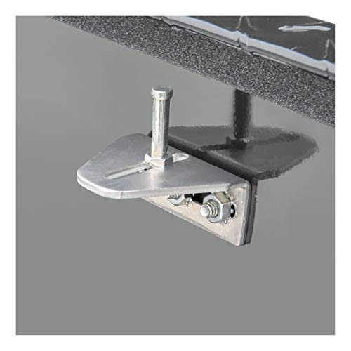 Uws Tbs-63-A-Lp-Blk Black Single Lid Low Profile Aluminum Toolbox With Beveled Insulated Lid #TOP3