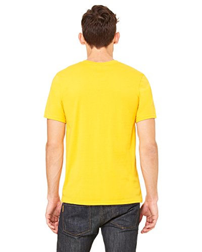 Bella+Canvas Unisex Jersey Short-Sleeve Crewneck T-Shirt, Large, Gold #TOP1