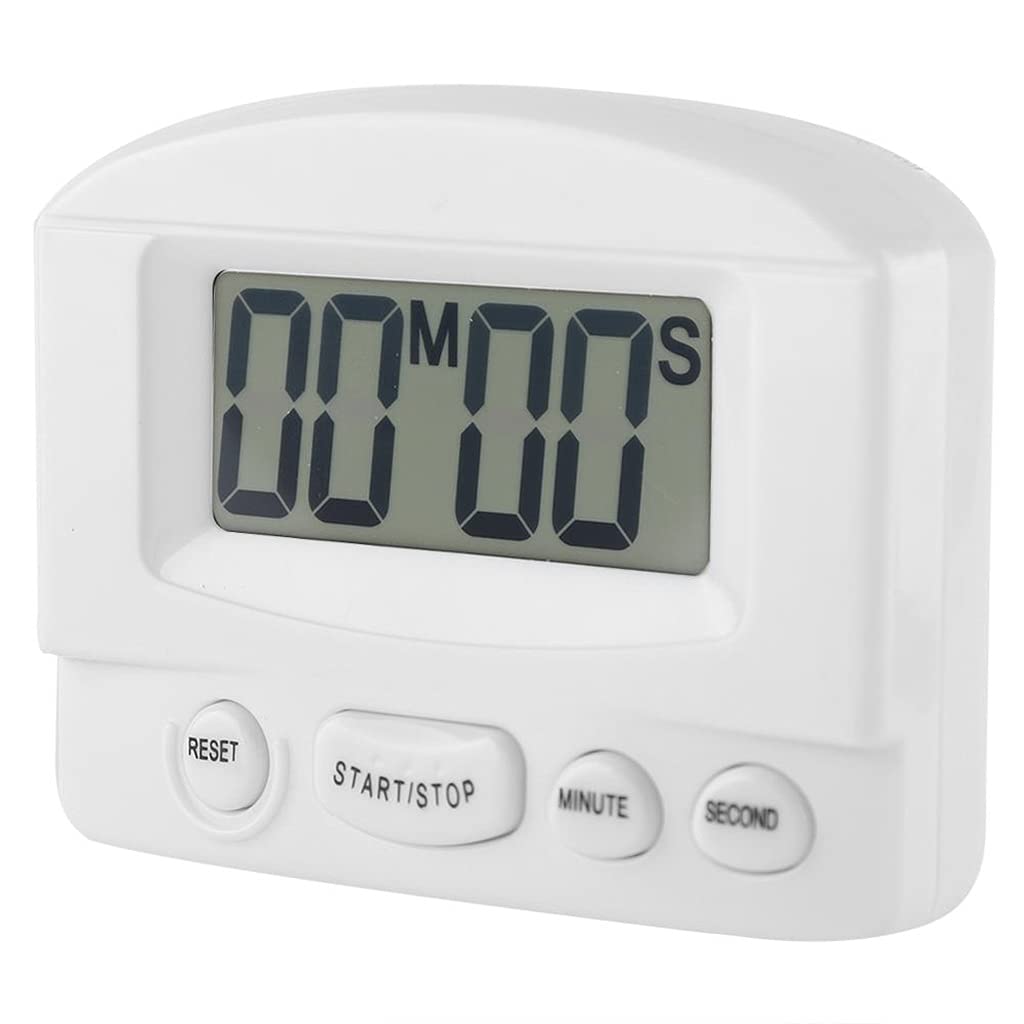 Temporizador de Cocina, Temporizador Digital de CU Temporizador de Cocina Reloj Digital portátil Temporizador de Cuenta Regresiva Pantalla LCD Grande Uso en la Cocina