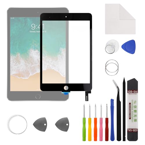 【Sostituisci】: è il miglior sostituto per il vostro vecchio schermo LCD rotto, graffiato, incrinato, danneggiato lente in vetro. C'è solo vetro esterno anteriore dello schermo, non con schermo LCD interno e funzione touch screen.