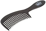 WetBrush Detangling Easy Glide Comb, Wave Tooth Design with Large Surface Area to Glide Through Tangles, Wet Brush Comb is Gentle on Hair, For All Hair Types, Black