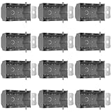 Construction en PVC de qualité industrielle : fabriquées en PVC ignifuge (indice de 2 heures), ces boîtes de prise électrique en plastique résistent mieux à la corrosion que les boîtes de prise électrique en métal.