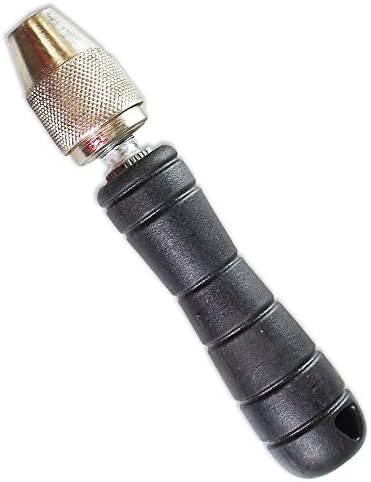 1/4" (0.6 cm) Universal Chuck | 6" (15.2 cm) Stainless Steel with Rubber Grip | Essential for Professionals & DIY Lovers image 5