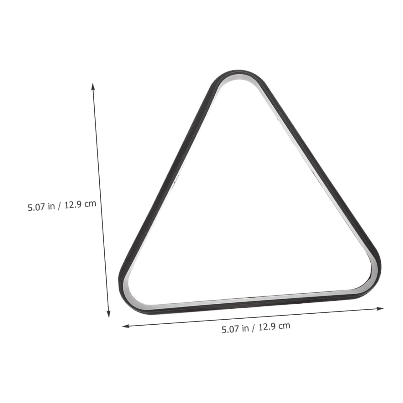 BCOATH Billiard Triangle Rack Table Pool Balls Rack Sturdy Plastic Material Classic Design Ideal for 25mm Balls