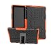 Produktbild Huawei Mediapad T5 Hülle, Schutzhülle mit Hochwertiges Tasche PC Silikon Cover Case Hybrid Armor Design mit Kickstand für Huawei Mediapad T5 10.1 Zoll Tablet Schutzhülle Tasche (ORANGE)