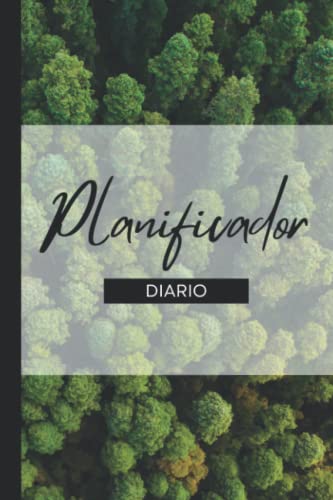 Planificador DIARIO con HORAS de Bosque en ESPAÑOL